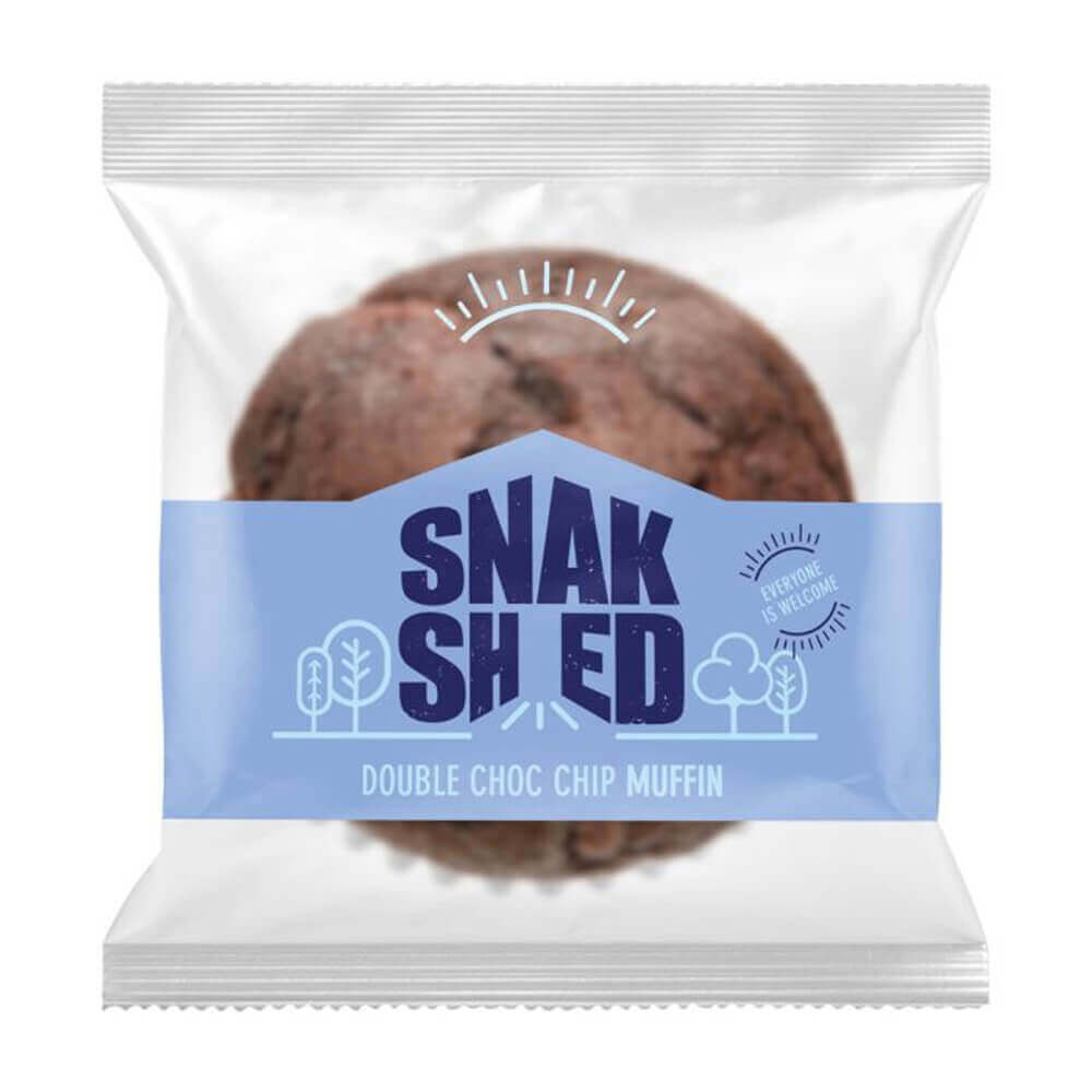 Snak Shed Double Choc Chip Muffin 100g